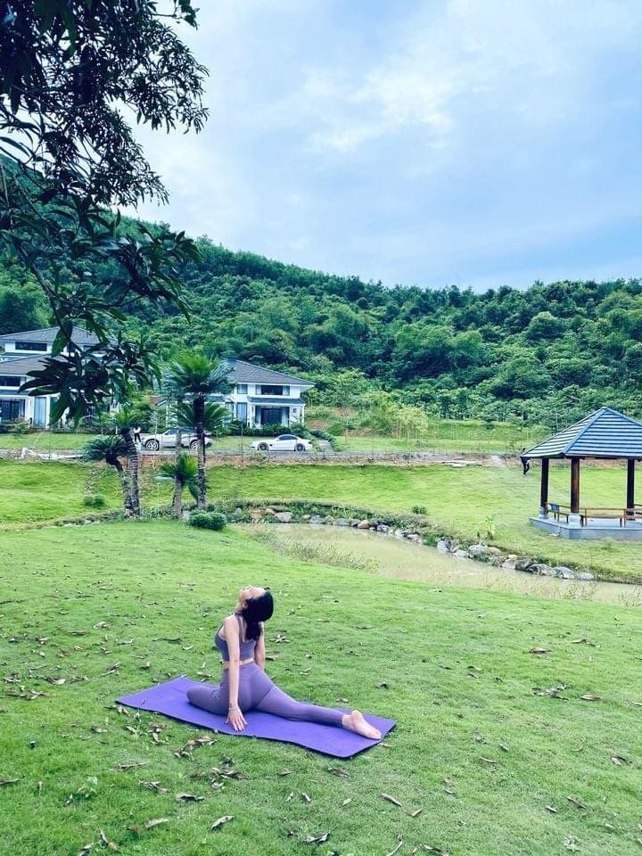 Không gian xanh tại Hasu Village.