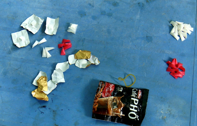 Số ma túy lực lượng chức năng thu giữ tại nhà đối tượng Hằng. Ảnh: Trọng Nguyễn