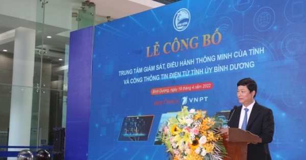 Bình Dương vận hành Trung tâm giám sát, điều hành thông minh