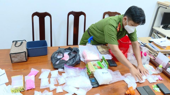 Đường dây mua bán chất ma tuý với số lượng lớn nhất trên địa bàn Bà Rịa – Vũng Tàu. (Công an BR-VT)