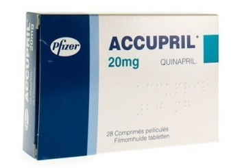 Thu hồi lô thuốc Accupril do Công ty Pfizer Canada sản xuất
