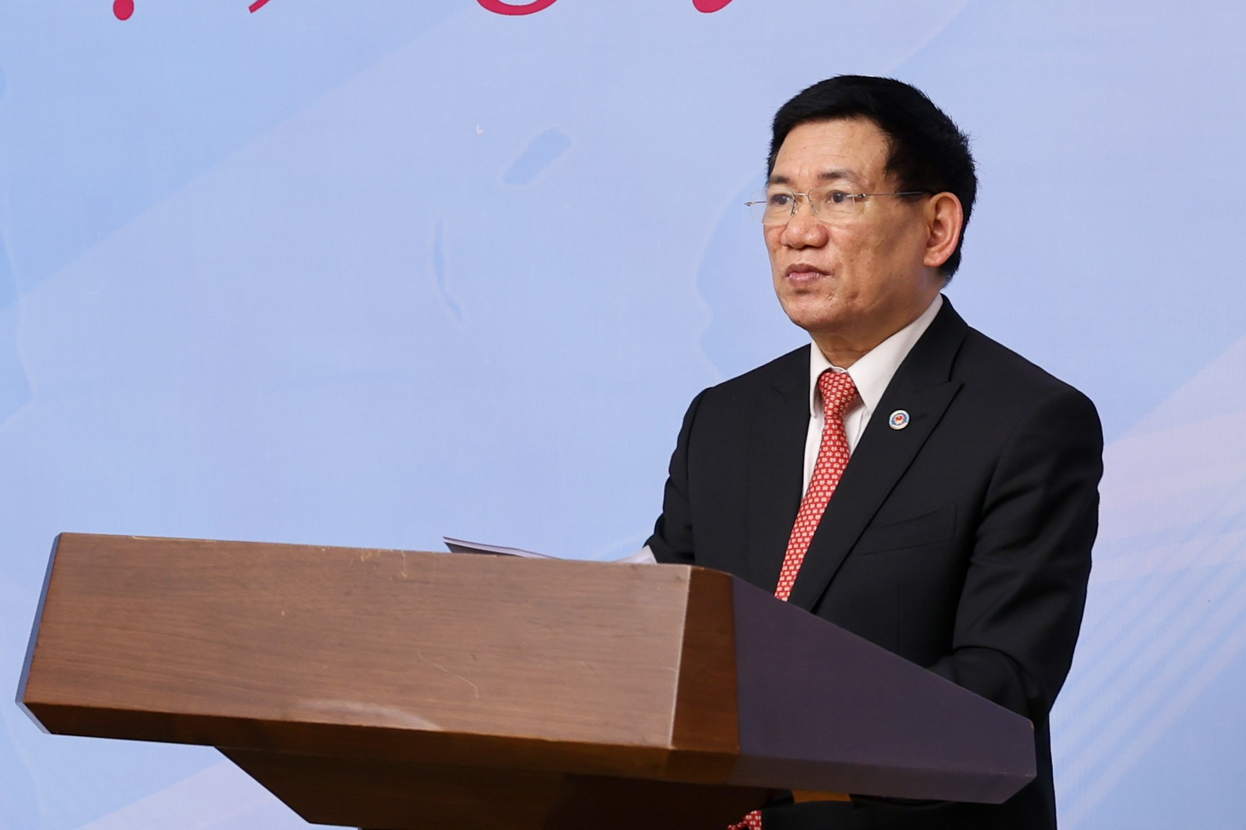 Bộ trưởng Bộ Tài chính Hồ Đức Phớc. Ảnh: Nhật Bắc