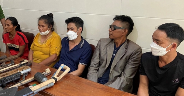 Bắt 12 đối tượng thu giữ 8 khẩu súng, xóa sạch nhiều điểm bán lẻ ma túy