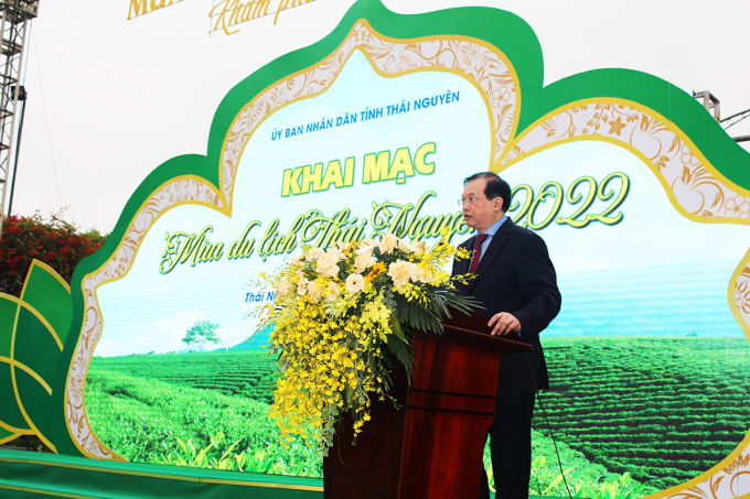 Thứ trưởng Bộ Văn hóa, Thể thao và Du lịch Tạ Quang Đông phát biểu chỉ đạo. Ảnh TITC