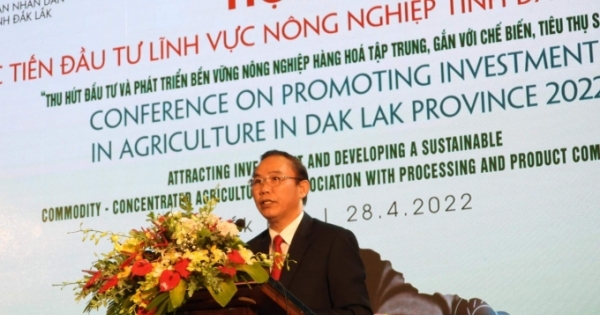 Đắk Lắk: Hội nghị xúc tiến đầu tư lĩnh vực nông nghiệp năm 2022