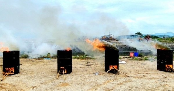 Tiêu hủy 72 bánh heroin trong vụ án Inthavong Paseuth