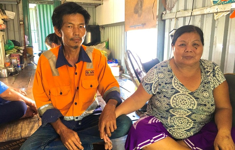 Ông Nguyễn Ngọc Thi cùng vợ - bà Nguyễn Thị Kim Dung.