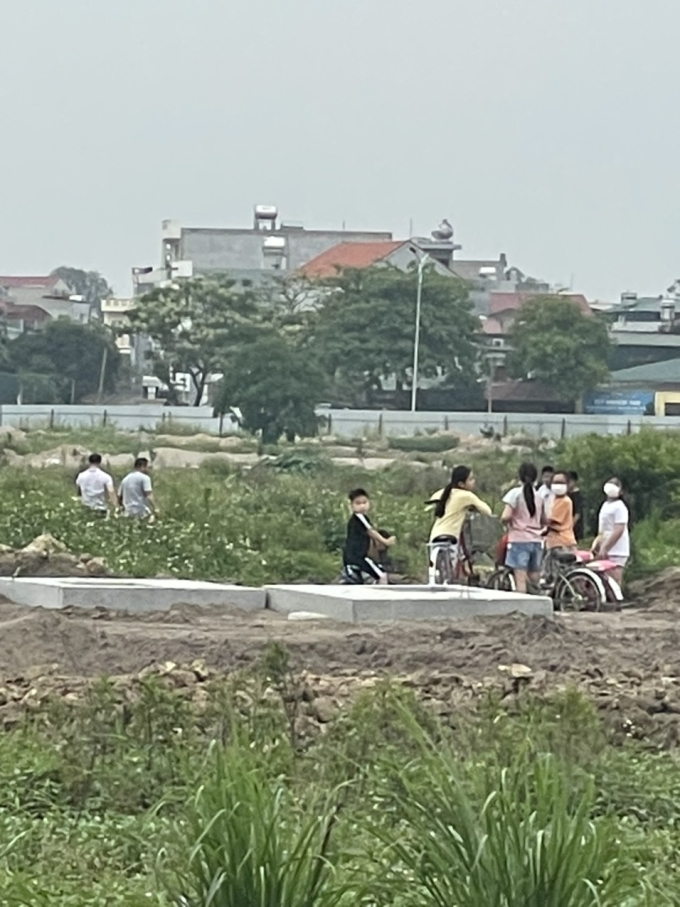 Hiện trường nơi xảy ra vụ việc.