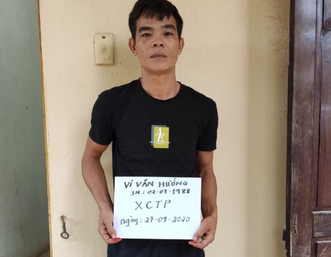 Đối tượng Vi Văn Hưởng