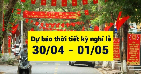 Dự báo thời tiết 4 ngày nghỉ lễ trên cả nước