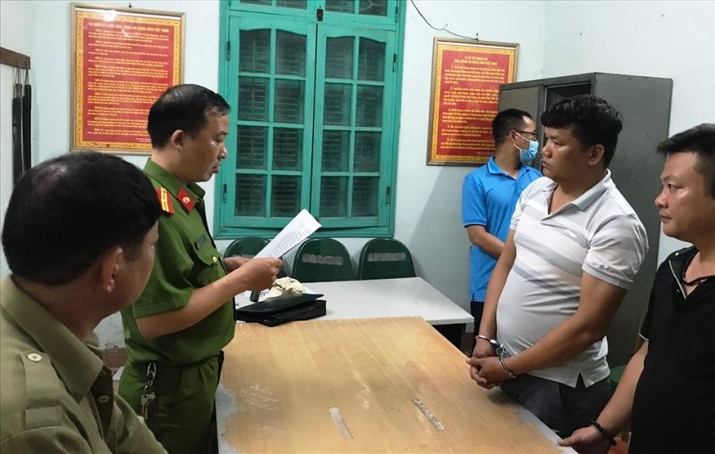 C&ocirc;ng an Th&aacute;i B&igrave;nh th&ocirc;ng tin vụ bắt băng nh&oacute;m Cường quắt - 1