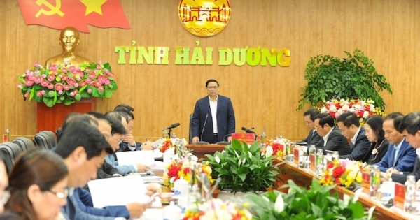 Thủ tướng: Hải Dương cần khai thác hiệu quả các tiềm năng khác biệt, lợi thế cạnh tranh để phát triển