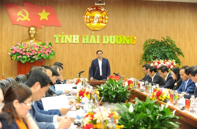 Thủ tướng: Hải Dương cần khai thác hiệu quả các tiềm năng khác biệt, lợi thế cạnh tranh để phát triển
