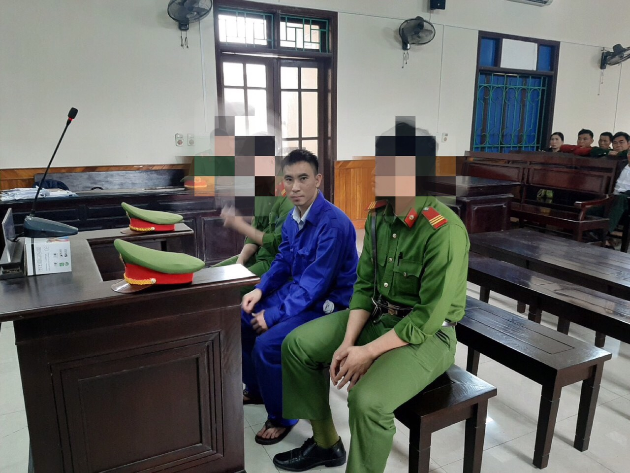 Bị cáo Nguyễn Văn Thoan.