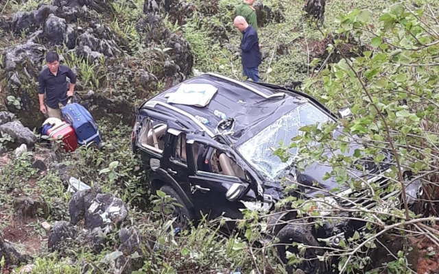 Tìm thấy người đàn ông mất tích sau vụ tai nạn tại chân đèo Mã Pì Lèng