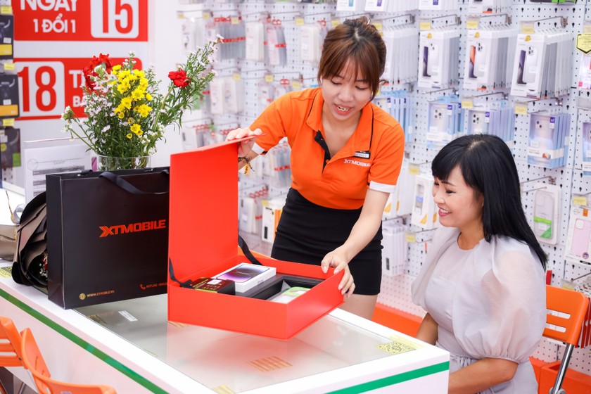 Gi&aacute;m đốc XTMobile khẳng định hiện thương hiệu chỉ c&oacute; cửa h&agrave;ng tại khu vực miền Nam. (Ảnh: XTMobile)