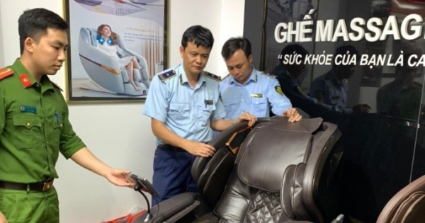 Cơ sở kinh doanh ghế massage Tokyo Luxury bị phạt 97,5 triệu đồng