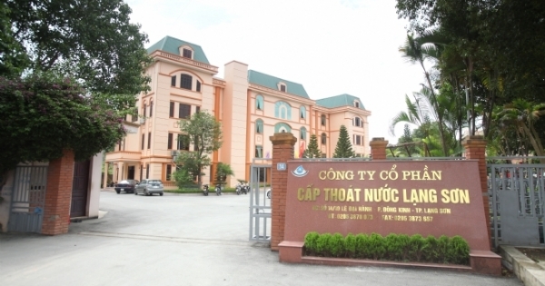Loạt vi phạm khiến, CTCP Cấp thoát nước Lạng Sơn bị xử phạt 160 triệu đồng