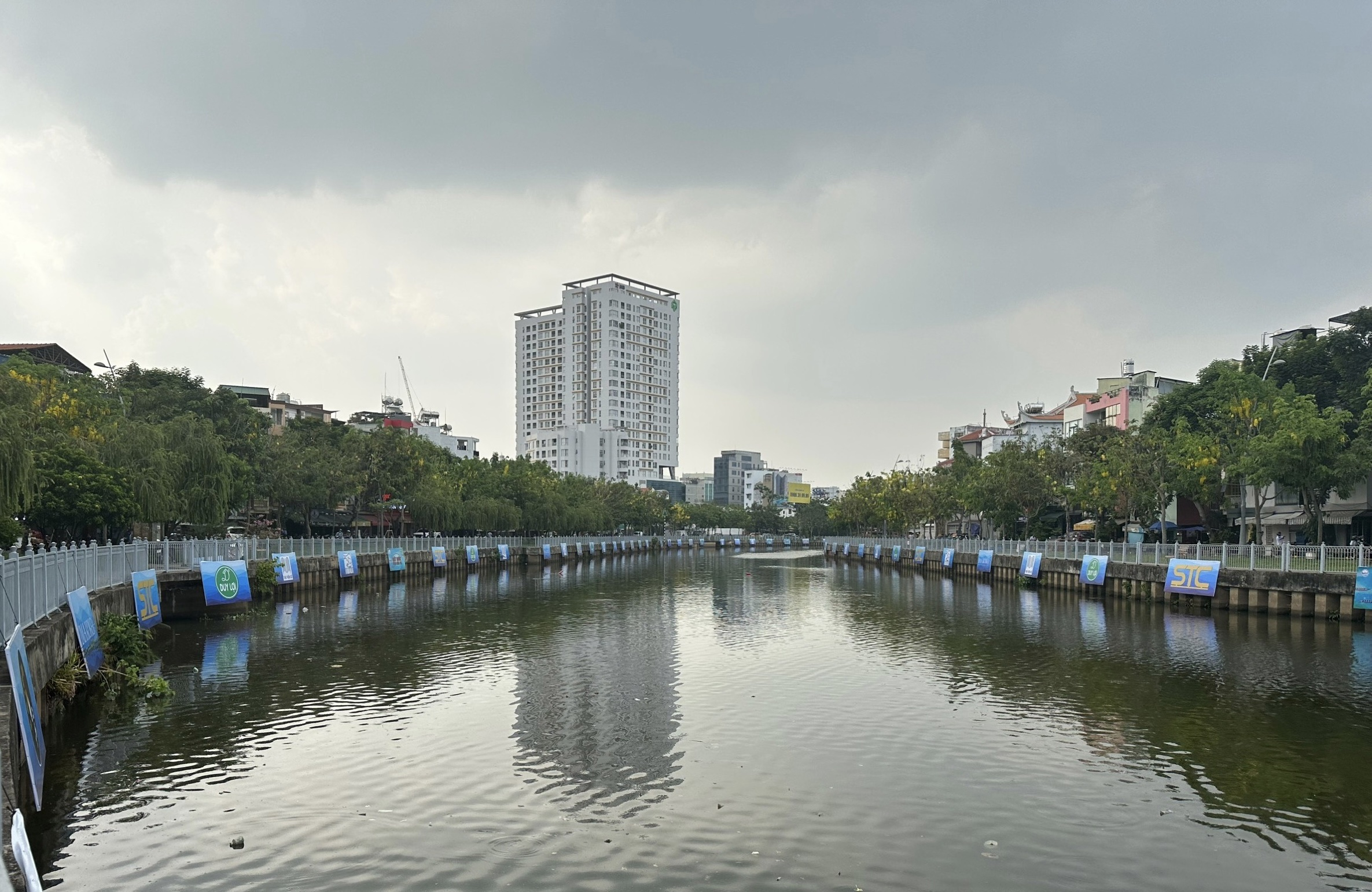 Kênh Nhiêu Lộc được lựa chọn làm địa điểm tổ chức giải đua ghe Ngo lần đầu tiên của Quận 3.