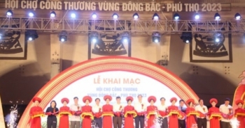 Khai mạc Hội chợ Công thương vùng Đông Bắc - Phú Thọ 2023