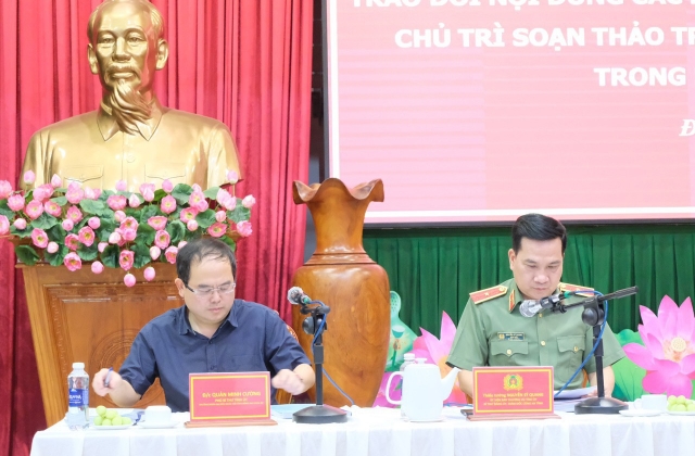 Đồng Nai: Lấy &yacute; kiến về 5 dự &aacute;n Luật do Bộ C&ocirc;ng an soạn thảo