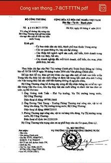 To&agrave;n văn văn bản.