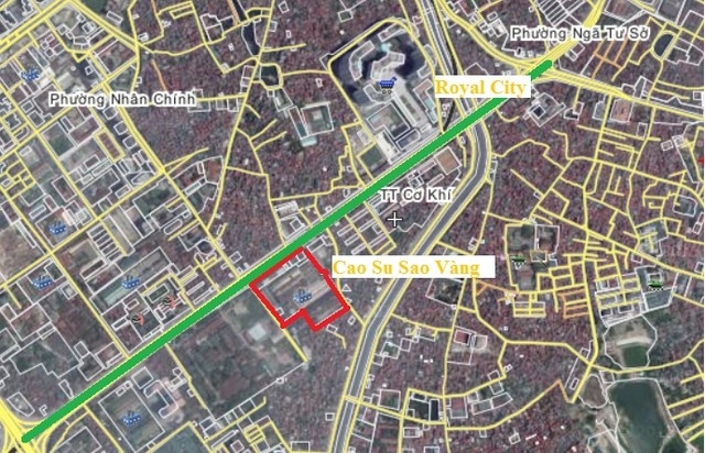 Khu đất v&agrave;ng Cao Su Sao V&agrave;ng gần nhiều dự &aacute;n đ&ocirc; thị lớn, b&aacute;m s&aacute;t tuyến metro.