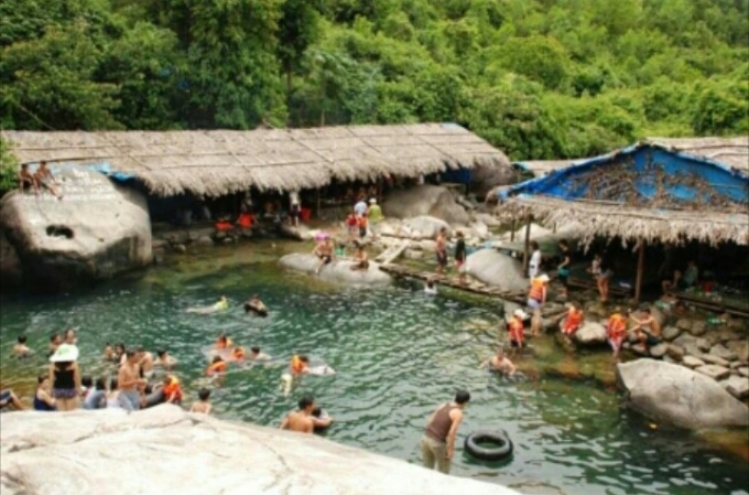 Khu vực suối Voi, nơi xảy ra vụ đuối nước thương t&acirc;m.