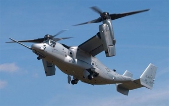 Mỹ trang bị "mắt thần" cho máy bay lưỡng thể Osprey