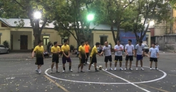 Giải bóng đá VP Bộ Tư pháp lần 3: “ Cửa ải”… khó với Báo Pháp luật Việt Nam