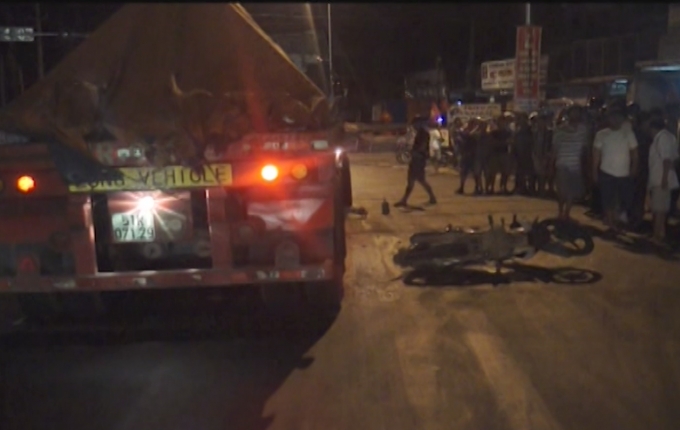 Hiện trường vụ tai nạn&nbsp;