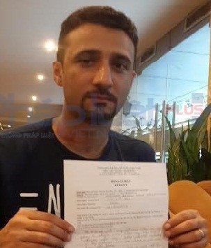 Vị du kh&aacute;ch mong muốn mọi chuyện sớm được giải quyết.