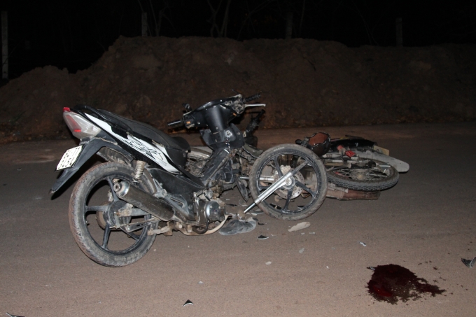 Hiện trường vụ tai nạn