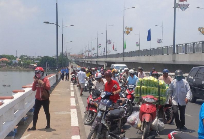 Hiện trường vụ việc.