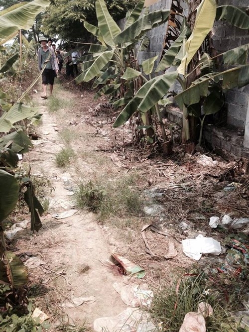 Hiện trường vụ &aacute;n mạng đ&aacute;ng tiếc.