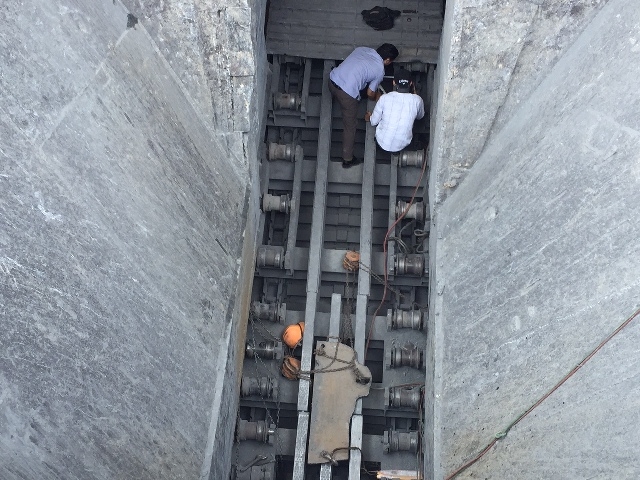 Hiện trường vụ tai nạn.