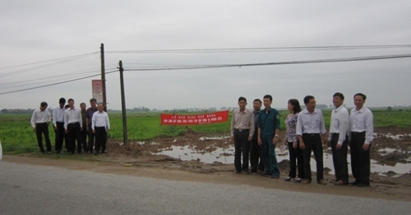 UBND xã Hoàng Diệu, Gia Lộc, Hải Dương: Thi công trước đấu thầu sau?