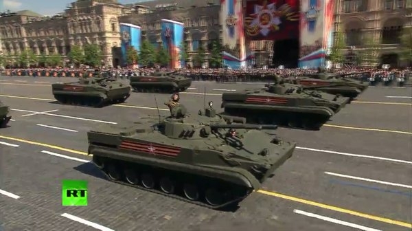 10.000 binh sỹ Nga duyệt binh mừng Ng&agrave;y Chiến thắng