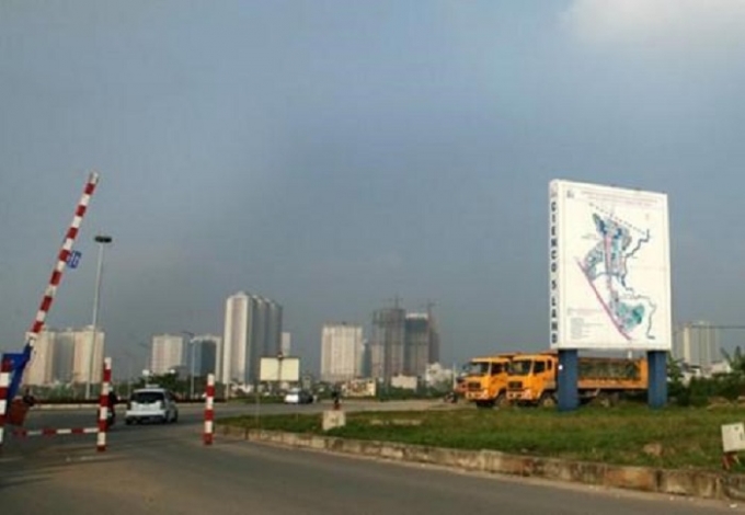 Một g&oacute;c dự &aacute;n đường trục ph&iacute;a Nam tỉnh H&agrave; T&acirc;y (cũ). Ảnh: L&Ecirc; TIẾN.&nbsp;