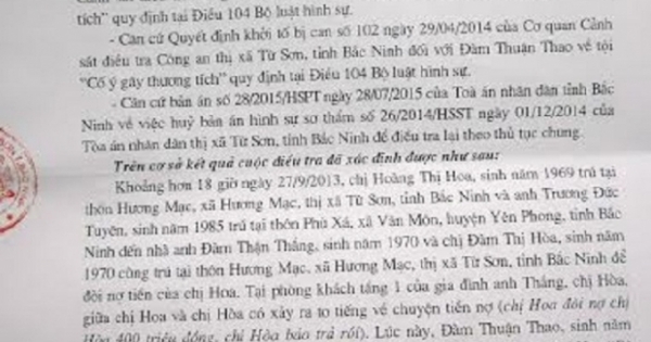 Kỳ án “Chiếc dùi đục tưởng tượng”: Quyết khởi tố dù thương tích chỉ 1%