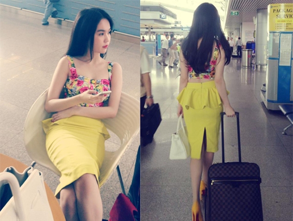 Tr&ocirc;ng c&ocirc; l&uacute;c n&agrave;o cũng quyến rũ v&agrave; xinh đẹp.