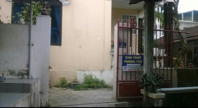 D&atilde;y nh&agrave; trọ nơi xảy ra vụ việc.