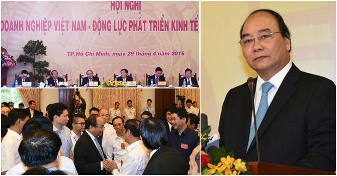 Ngay sau khi nhậm chức, Thủ tướng c&ugrave;ng c&aacute;c th&agrave;nh vi&ecirc;n Ch&iacute;nh phủ đ&atilde; đối thoại v&agrave; lắng nghe phản &aacute;nh, nguyện vọng của cộng đồng doanh nghiệp.