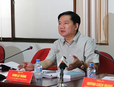 &nbsp;B&iacute; thư Th&agrave;nh ủy TP HCM Đinh La Thăng. (Ảnh:Internet)