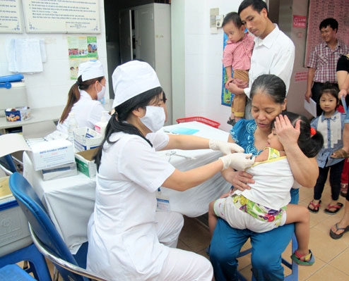 Ti&ecirc;m chủng l&agrave; một trong những biện ph&aacute;p ph&ograve;ng chống bệnh vi&ecirc;m n&atilde;o virus, đặc biệt l&agrave; vi&ecirc;m n&atilde;o Nhật Bản.