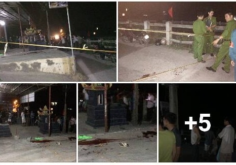 Hiện trường vụ &aacute;n (ảnh bạn đọc cung cấp).