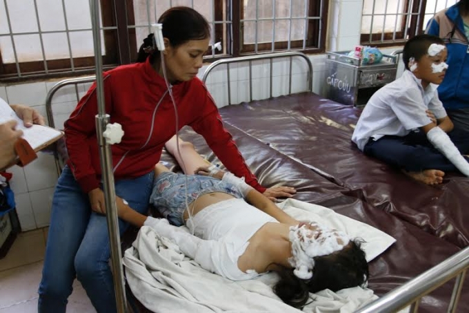 Cơ quan chức năng đang điều tra nguy&ecirc;n nh&acirc;n vụ nổ.