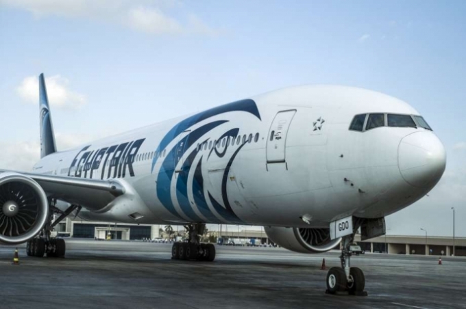 M&aacute;y bay của h&atilde;ng h&agrave;ng kh&ocirc;ng EgyptAir (Ảnh: Globalnews).