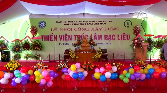 Quang cảnh buổi lễ.