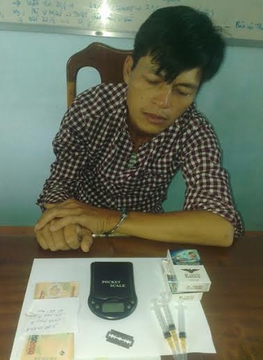 Đối tượng H&ugrave;ng tại cơ quan điều tra.